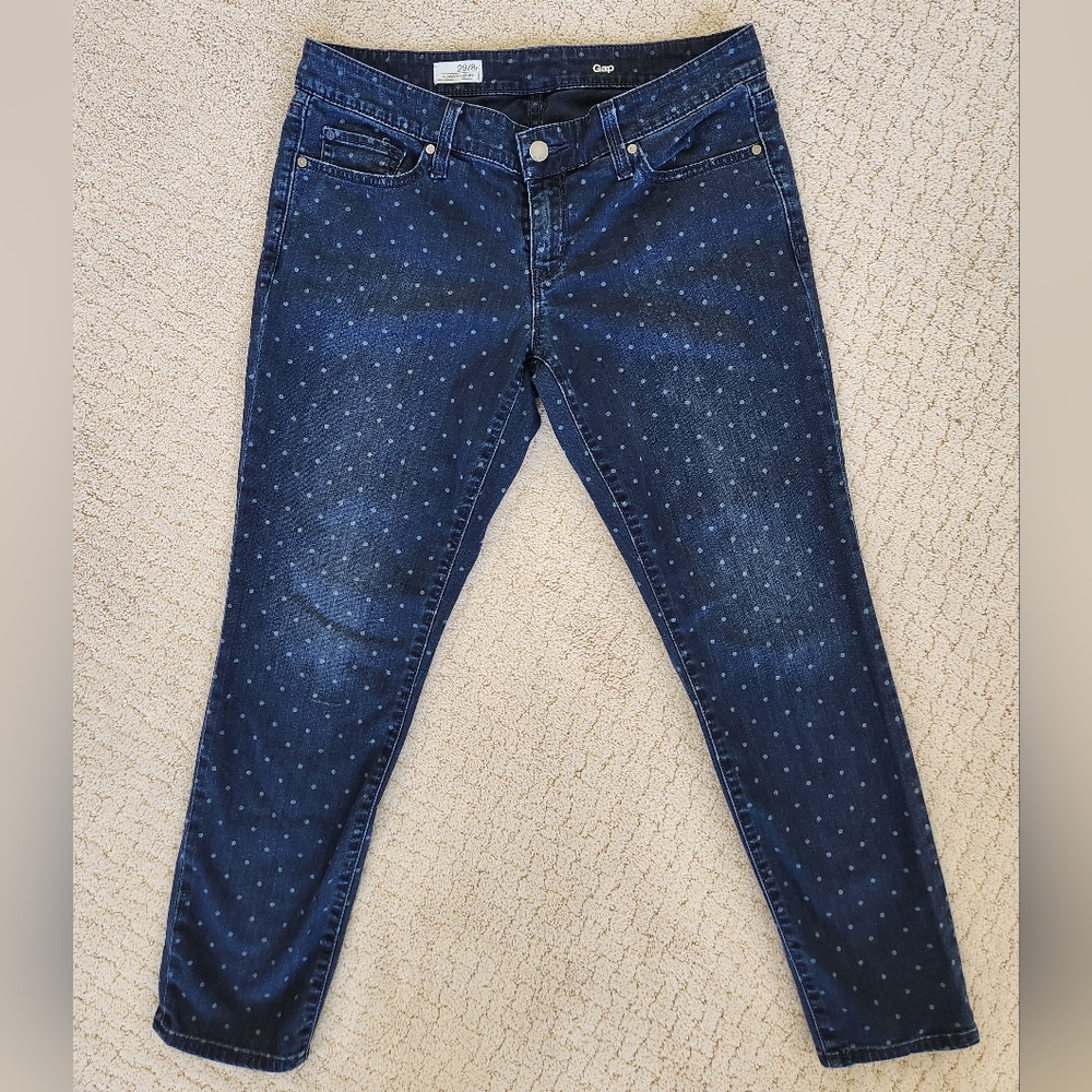 Women's Gap Always Skinny Polka-dot Jeans